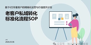 老客户激活与价值重塑标准化流程SOP
