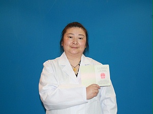 国家认证四级验配师-吴明波