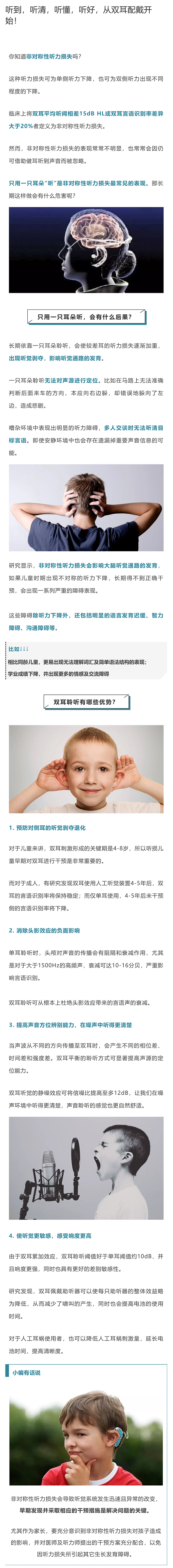 听到，听清，听懂，听好，从双耳配戴开始！