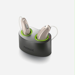 充电式RIC开放耳助听器