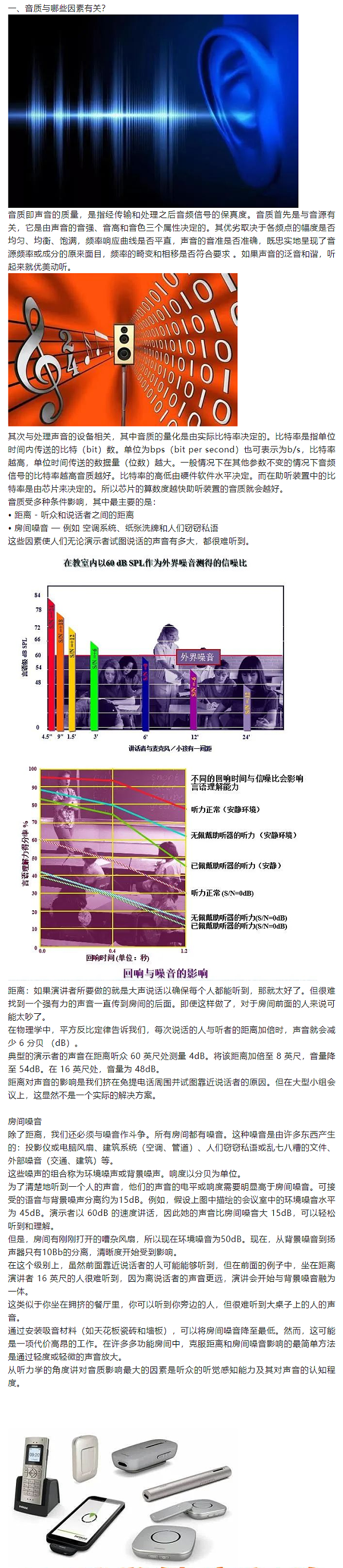 音质与哪些因素有关？