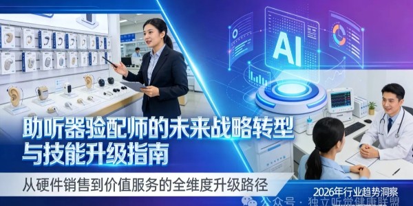 助听器验配师的未来战略转型与技能升级指南