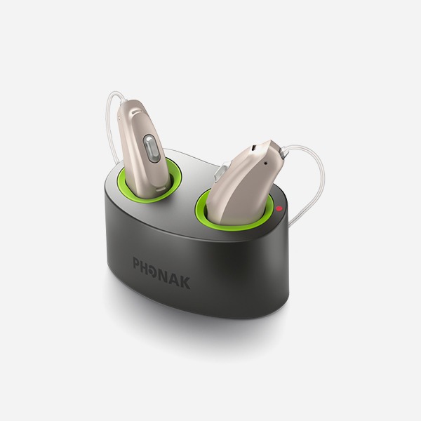 充电式RIC开放耳助听器